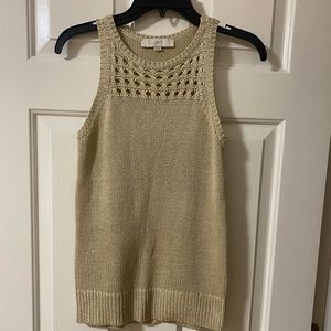 Beige Sweater Vest , the Loft (XS)